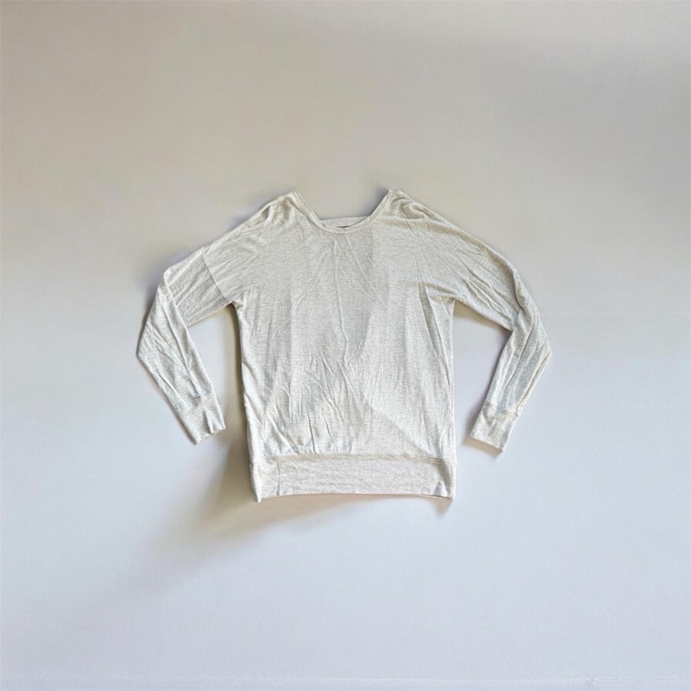 Athleta Open Back Long Sleeve Top Size L